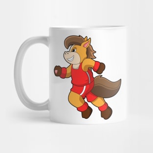 Horse at Running Mug